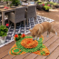 Yellow/Green - Pet Snuffle Mat - - Interactive Feeding Training Mat for Pets - 29.5
