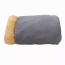 Grey - GOOPAWS 4 in 1 Self Warming Burrow Cat Bed, Pet Hideway Sleeping Cuddle Cave - 22