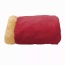 Burgundy - GOOPAWS 4 in 1 Self Warming Burrow Cat Bed, Pet Hideway Sleeping Cuddle Cave - 22