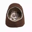 Coffee - GOOPAWS Cat Cave for Cat and Warming Burrow Cat Bed, Pet Hideway Sleeping Cuddle Cave - 18
