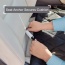 Black - GOOPAWS Dog Front Car Seat Cover, Waterproof, Scratch Proof & Non Slip, Durable Pet Front Car Seat Cover for Trucks, SUV - 40