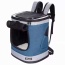 Blue Grey - JESPET Pet Backpack Carrier for Small Dog, Puppy, Soft Carrier Backpack Ideal for Traveling, Hiking, Walking and Outdoor Activities with Family - 13