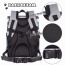 Blue Grey - JESPET Pet Backpack Carrier for Small Dog, Puppy, Soft Carrier Backpack Ideal for Traveling, Hiking, Walking and Outdoor Activities with Family - 13
