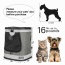Smoke Grey - JESPET Pet Backpack Carrier for Small Dog, Puppy, Soft Carrier Backpack Ideal for Traveling, Hiking, Walking and Outdoor Activities with Family - 13