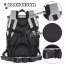 Smoke Grey - JESPET Pet Backpack Carrier for Small Dog, Puppy, Soft Carrier Backpack Ideal for Traveling, Hiking, Walking and Outdoor Activities with Family - 13
