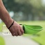 Green - Fold-A-Bowl - Portable Pet Water Bottle and Bowl
