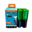 BLACK/GREEN - USDA Biobased Peanuts Orange Scented Leash Rolls - 120 Bags