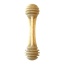 Brown - SP Honey Bone Ultra Durable Nylon Dog Chew Toy for Aggressive Chewers  - Small