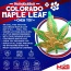 Green - MKB Colorado Maple Leaf Durable Nylon Dog Chew Toy for Aggressive Chewers