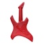 Red - SP Electric Guitar Ultra Durable Nylon Dog Chew Toy for Aggressive Chewers