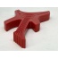 Red - SP Electric Guitar Ultra Durable Nylon Dog Chew Toy for Aggressive Chewers