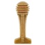 Brown - SP Honey Bone  Dental Tower Ultra Durable Nylon Dog Chew Toy for Aggressive Chewers - Large