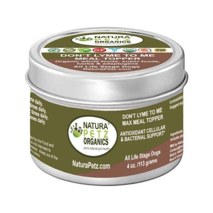 Don\'T Lyme To Me Max Meal Topper* Antioxidant Cellular & Bacterial Support* Dogs & Cats* - DOG 4 Oz