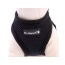 Black - Mr. Peanut's PupTrek Small Dog/Cat Soft Mesh Step In Harness Vest - Small
