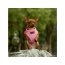 Pink - Mr. Peanut's PupTrek Small Dog/Cat Soft Mesh Step In Harness Vest - Large