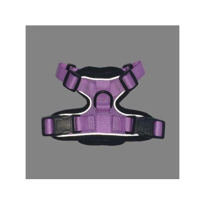 Lilac - Mr. Peanut\'s PurrTrek Reflective Cat Harness with Matching Leash - X Small