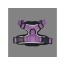 Lilac - Mr. Peanut's PurrTrek Reflective Cat Harness with Matching Leash - Small