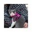 Pink - Mr. Peanut's PurrTrek Reflective Cat Harness with Matching Leash - Small