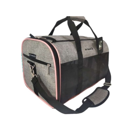 Platinum Gray - Mr. Peanut\'s Rhodium Series Standard Size Soft Sided Pet Carrier - 19 in L x 11 in W x 12 in H