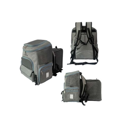 Mr. Peanut\'s Tahoe Series Expandable Backpack Pet Carrier - 17 in Hx14.4 in Wx9 in D