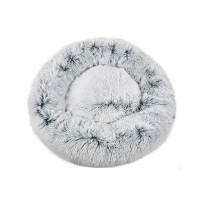 Snowflake White Two Tone - Mr. Peanut\'s OrthoPlush Pet Bed - 28 in