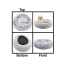 Snowflake White Two Tone - Mr. Peanut's OrthoPlush Pet Bed - 28 in