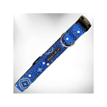 Blue - Bandana Dog Collars - XS 5/8\