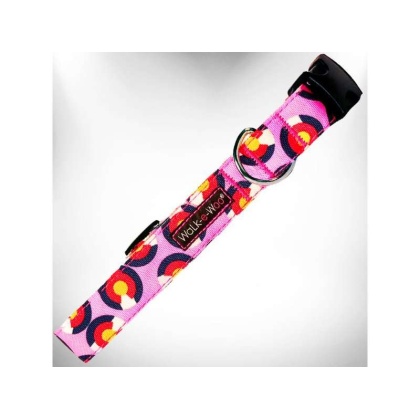 Colorado Pink - Colorado and Texas Dog Collars - XS 5/8\
