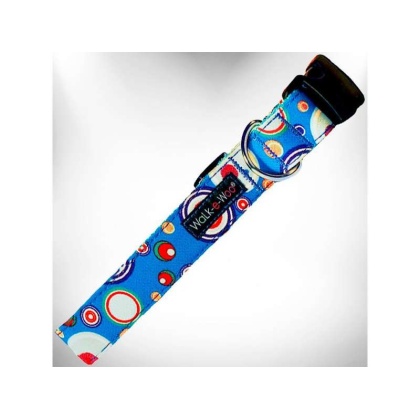 Blue - Martini Dog Collars - L 1\