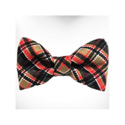 Steel Blue - Plaid Dog Collars - L 1\