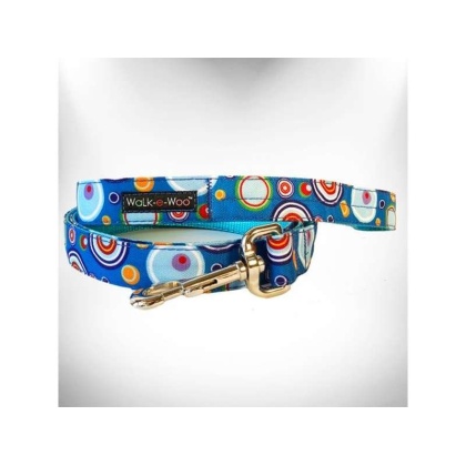 Blue - Martini Dog Leads  - THIN Lead 5/8\