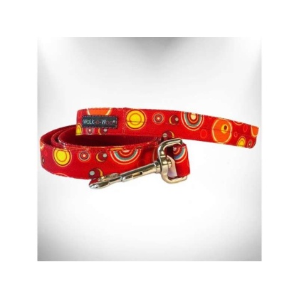 Red - Martini Dog Leads  - THIN Lead 5/8\