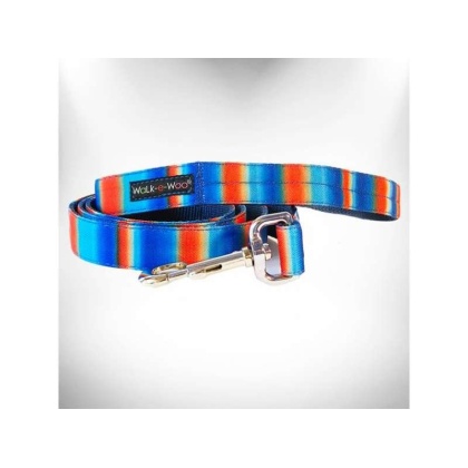 Blue/Orange - Tie Dye Dog Leads  - REGULAR Lead 1\
