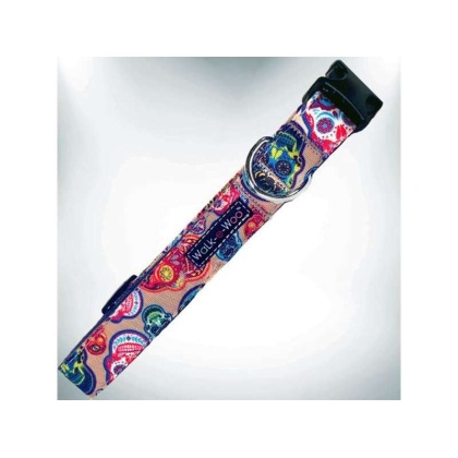 Day of the Dead - Tattoo Dog Collars - XS 5/8\