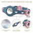Pink Plaid & Denim - Apple Airtag Collar - Small