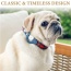 Pink Plaid & Denim - Apple Airtag Collar - Small