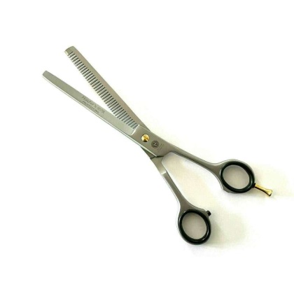 Professional German Dog Cat Pet Single Teeth Hair Trimming Thinning Scissors Shears Hashir\'s 00786 - 7.5\