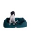 Armarkat Bolstered Dog Bed, Anti-Slip Pet Bed, Laurel Green - L