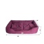 Armarkat Bolstered Dog Bed, Burgundy,In M/L/XL 3 Sizes - XL