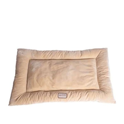 Beige - Armarkat Pet Bed Mat, Dog Crate Soft Pad W Poly Fill Cushion - L