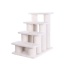 Real Wood 4 Steps Ramp For Dogs, Cats, Cat Step Stairs Ramp