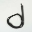 Cascades Graphite Stretchable Runner Dog Leash - 7 to 11 feet when stretched.