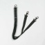 Teton Dark Gray Elastic Dog Leash Coupler - 20 to 30 inches when stretched