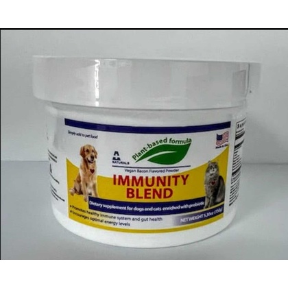 A-Plus Naturals plant-based Immunity blend for cats and dogs