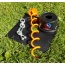 Double Dog Run Tangle-free Two Dog Tie Out Stake - Heavy-Duty Tie Out Stake - 1200lbs