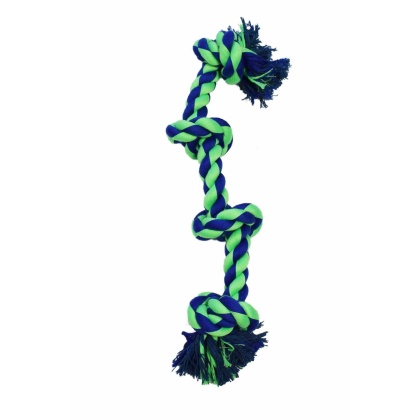 Blue / Green - Amazing Pet Products 4 Knot Bone  - 20\