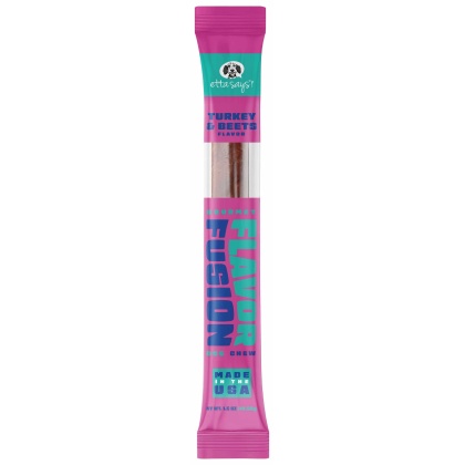 Etta Says! Flavor Fusion Dog Chew Turkey and Beets 1.5 oz  12ct