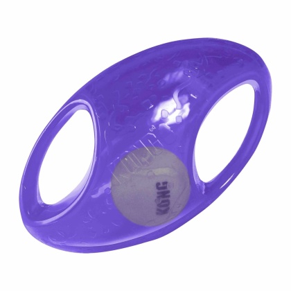 KONG(R) Jumbler(TM) Football Dog Enrichment Toy Assorted  - Large/XL
