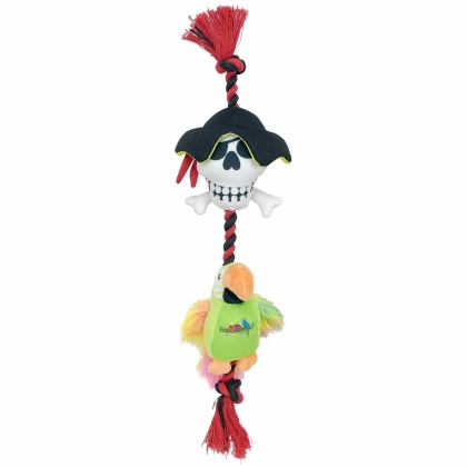 Multipet Margaritaville(R) Pirate and Parrot Rope Assorted 18\