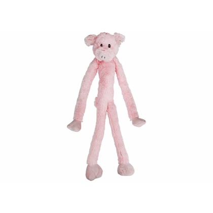 Multipet Swingin\' Slevins(R) Pig Plush Pet Dog Toy 27\